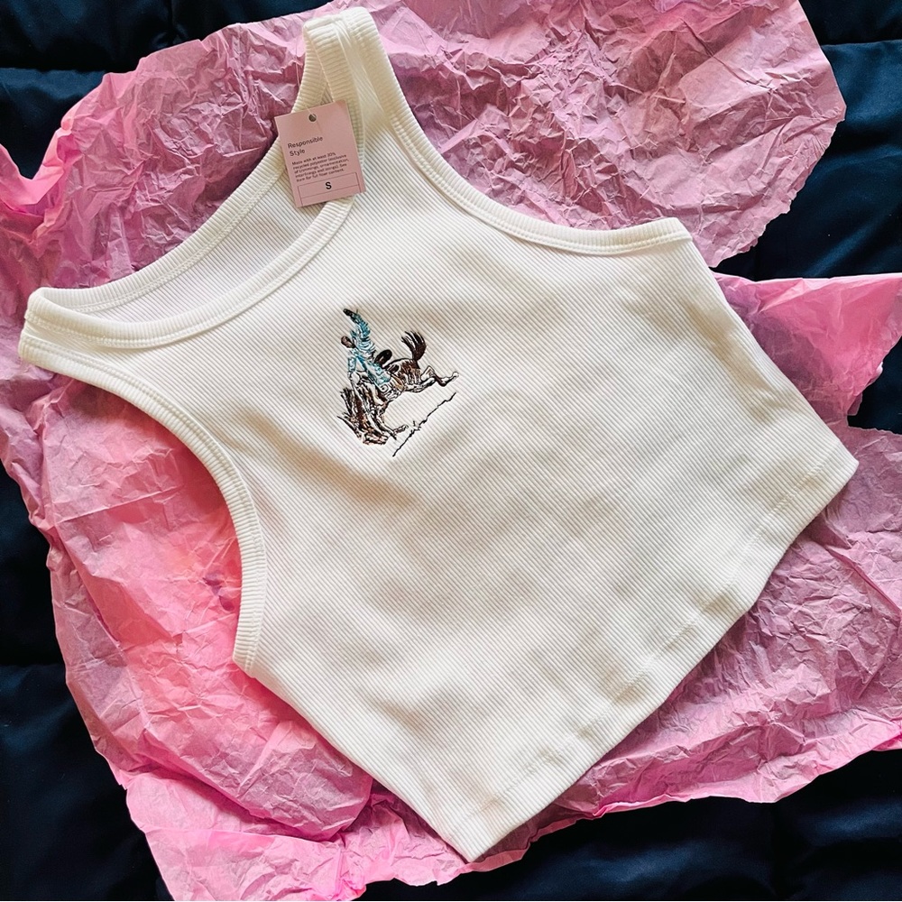 Bad Bunny crop tank